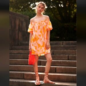 NWOT Free People Printed Mila Mini Dress